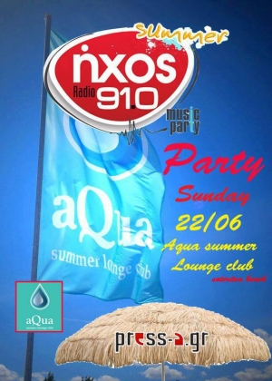 Ο ΗΧΟΣ 91 Κάνει Απόβαση Στο Aqua Summer Lounge Club - Μεγάλο Beach Party